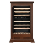Превью картинка Шкаф винный  Meyvel Винный холодильник (шкаф) компрессорный MEYVEL MV77PRO-KBT2 (Итальянский орех) #3