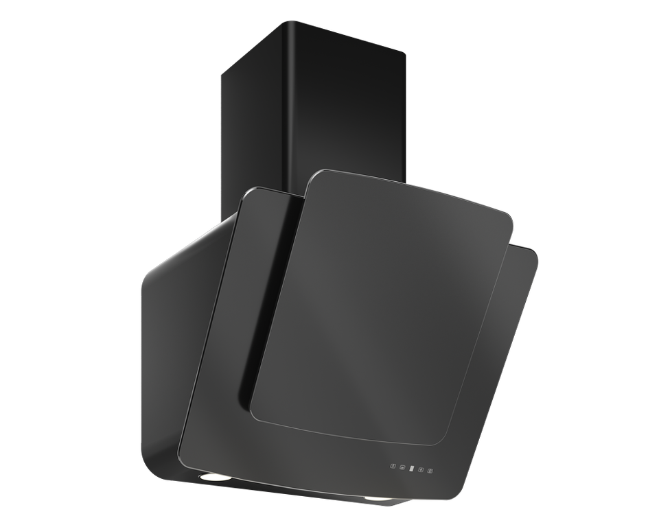 Фото Наклонная вытяжка Elikor Кварц 60П-1000-Е4Д черный/черный