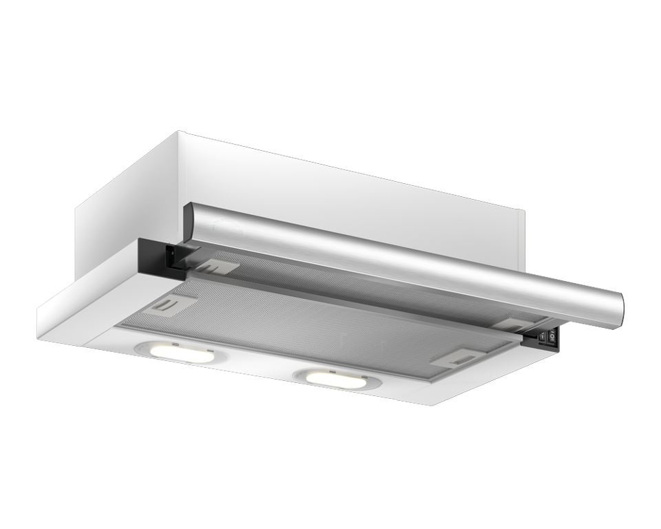 Фото Встраиваемая вытяжка Elikor Интегра 45П-400-В2Л белый/нерж