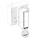 Превью картинка Шкаф винный встраиваемый Винный холодильник (шкаф) компрессорный Dunavox 170 бут DX-170.490TBK #7