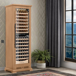 Превью картинка Шкаф винный  Meyvel Винный холодильник (шкаф) компрессорный MEYVEL MV163PRO-KBT2 (Натуральный бук) #5