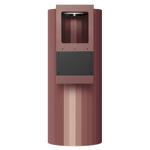 Превью картинка Цилиндрическая вытяжка Maunfeld Adelaide 39 Wall Pink gold #4