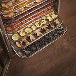 Превью картинка Сушилка для овощей и фруктов Дегидратор Meyvel MDH16-1S (Inox) #21