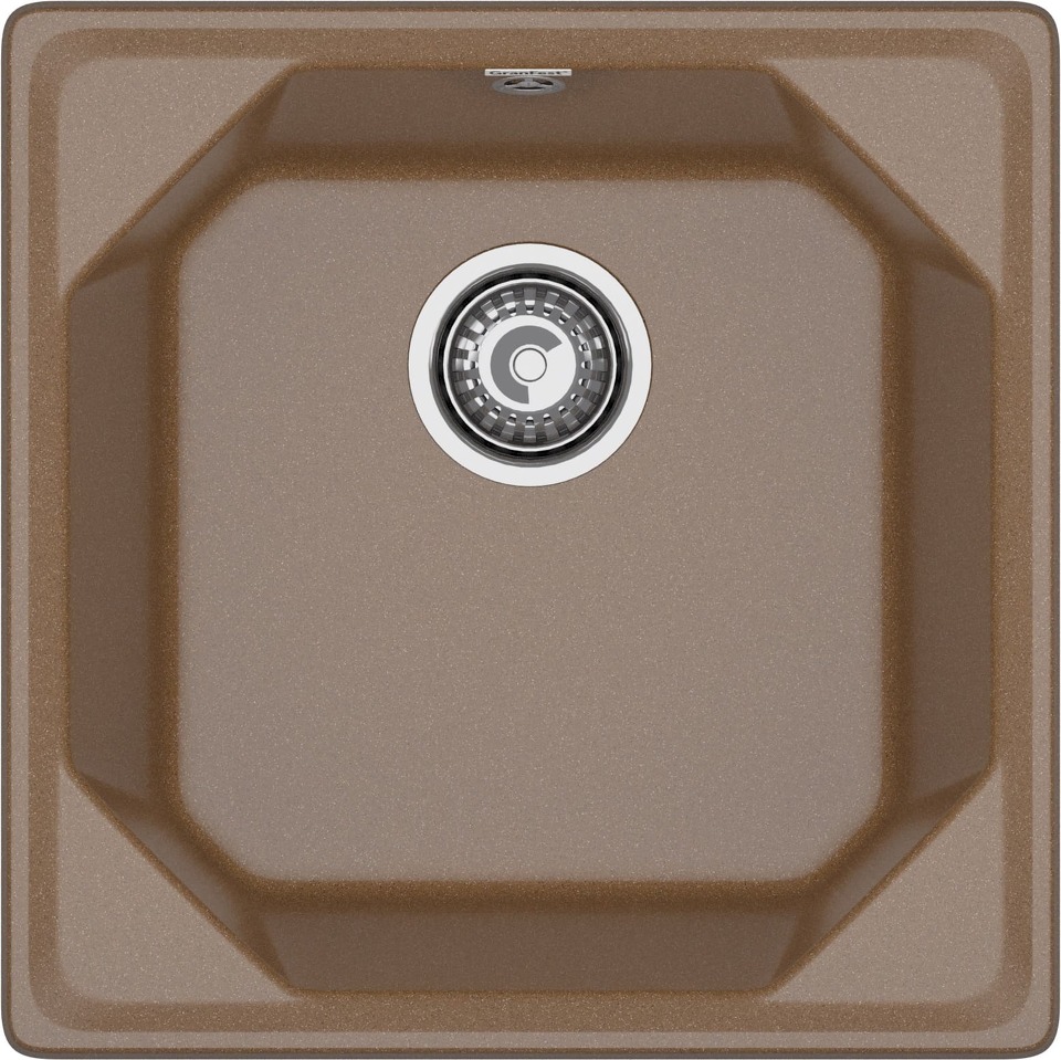 Фото Мраморная мойка GranFest UNIQUE 500 Терракот