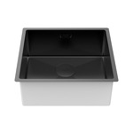 Превью картинка Металлическая мойка Paulmark NEXT 48 UNI PM214844-MBN Матовый черный #3