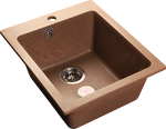 Превью картинка Мраморная мойка GranFest PRACTIK 505 Терракот #1