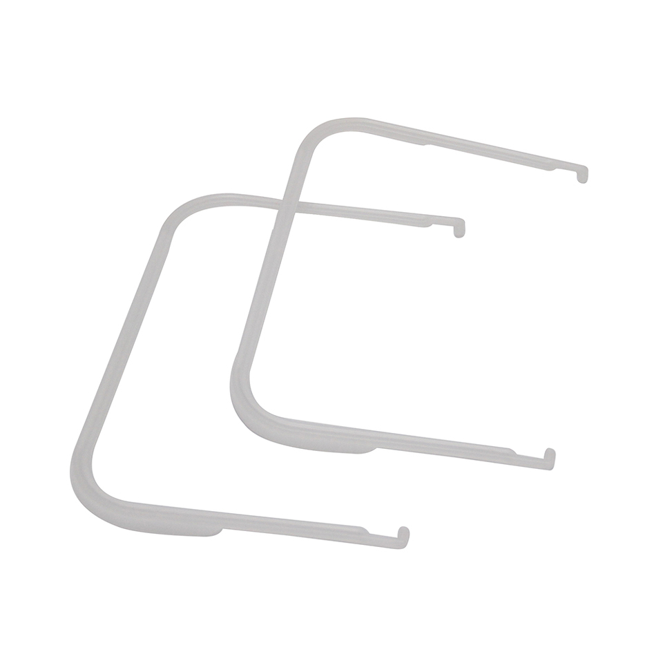 Фото Ekotech Комплект из 2 пластиковых ручек для ведра ECOBOX INOX объемом 16 л, цвет - серый