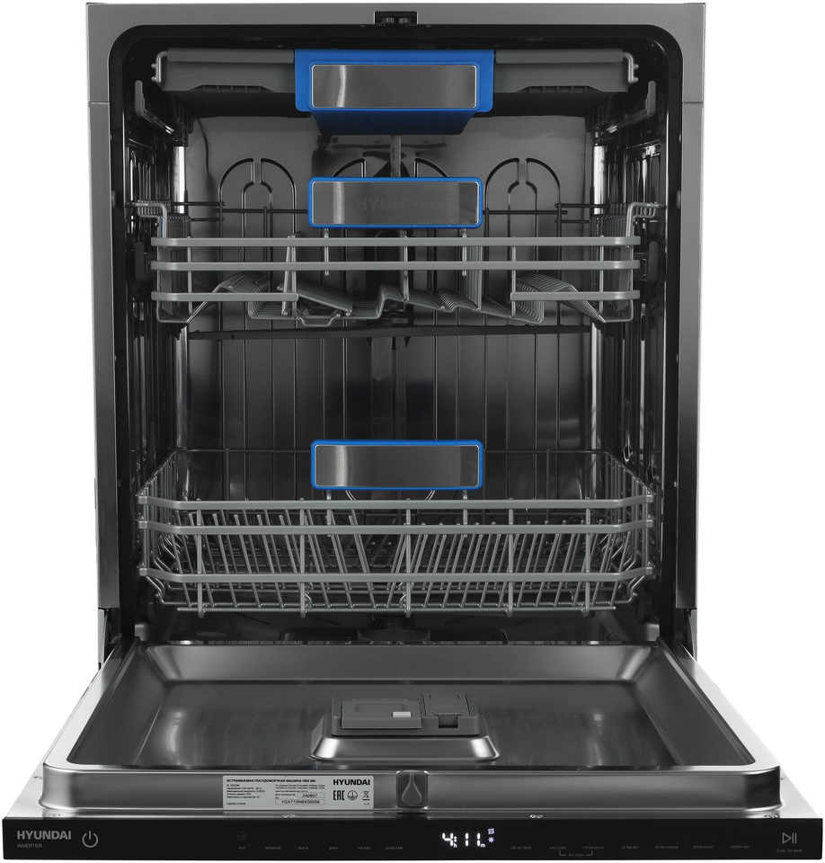 Фото Посудомоечная машина 60см встраиваемая Hyundai HBD 665