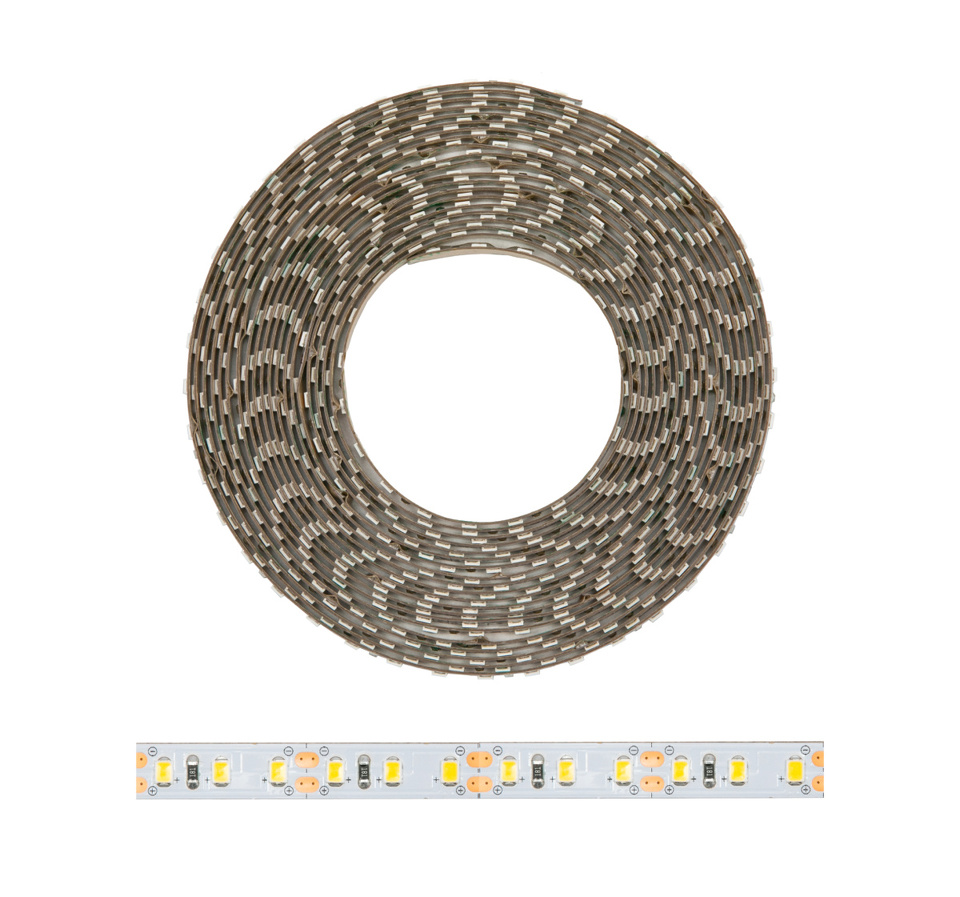 Фото Светодиодная лента DLIGHT, ширина 8 мм, длина 5000 мм, 120 led/м, 12 V, 9.6 W/м, дневной (4000K)