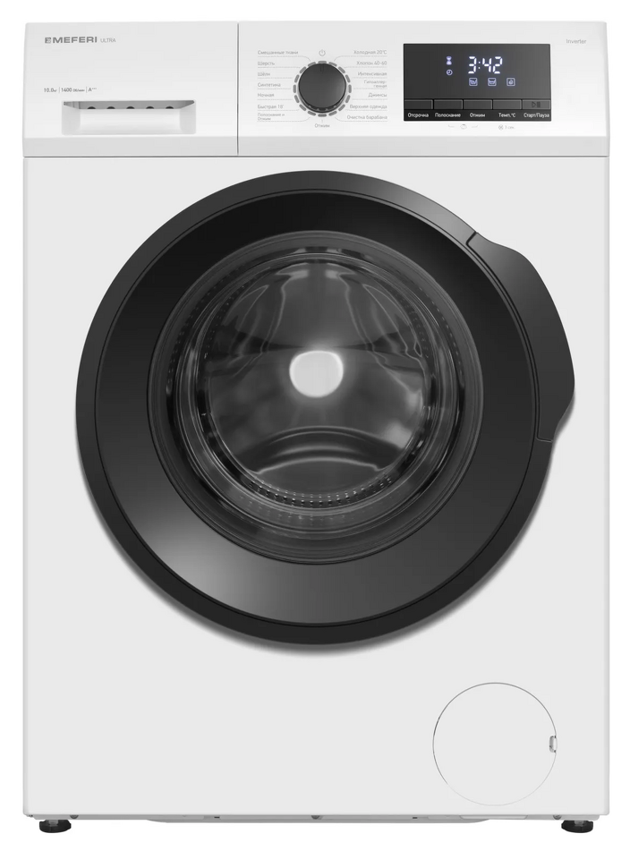 Фото Стиральная машина с фронтальной загрузкой Meferi MFW101415WH ULTRA