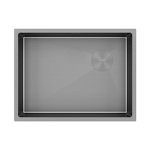 Превью картинка Металлическая мойка Paulmark NEXT-SKEW 58 UNI PM885844-MG Матовый серый MG #1