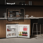 Превью картинка Холодильник с одной дверцей Weissgauff WR-046 Defrost White #4
