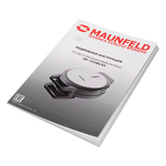 Превью картинка Вафельница Maunfeld MF-1433BK #8