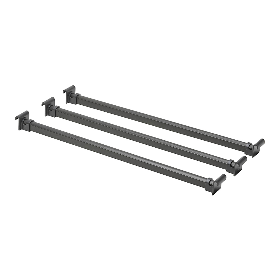 Фото Duslar Рейка для брючницы RANGE ULTRA, 3 шт., антрацит