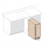 Превью картинка Шкаф винный встраиваемый Винный холодильник (шкаф) компрессорный Dunavox DAUF-19.58SS #2