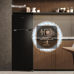 Превью картинка Холодильник с верхней морозилкой Weissgauff WRK 1430 Defrost Black #10