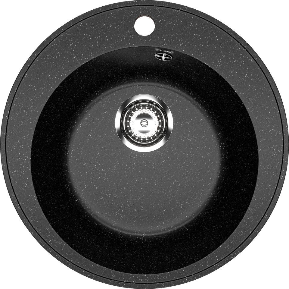 Фото Гранитная мойка Weissgauff WG 47504 Classic Black
