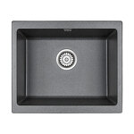 Превью картинка Кварцевая мойка Paulmark GERA 60 PM205546-DG Графит DG #1