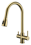 Превью картинка Смеситель для кухни Paulmark LANGE La214212-G Золото G #2