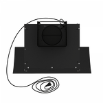 Превью картинка Наклонная вытяжка Elikor WAVE 60 BK #4