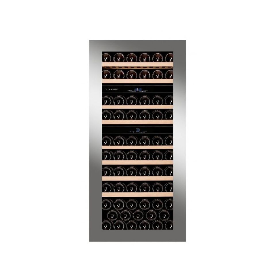 Фото Шкаф винный встраиваемый Винный холодильник (шкаф) компрессорный Dunavox 65 бут DAB-65.178TSS.TO