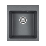 Превью картинка Кварцевая мойка Paulmark KANTE 45 PM104651-DG Графит DG #1