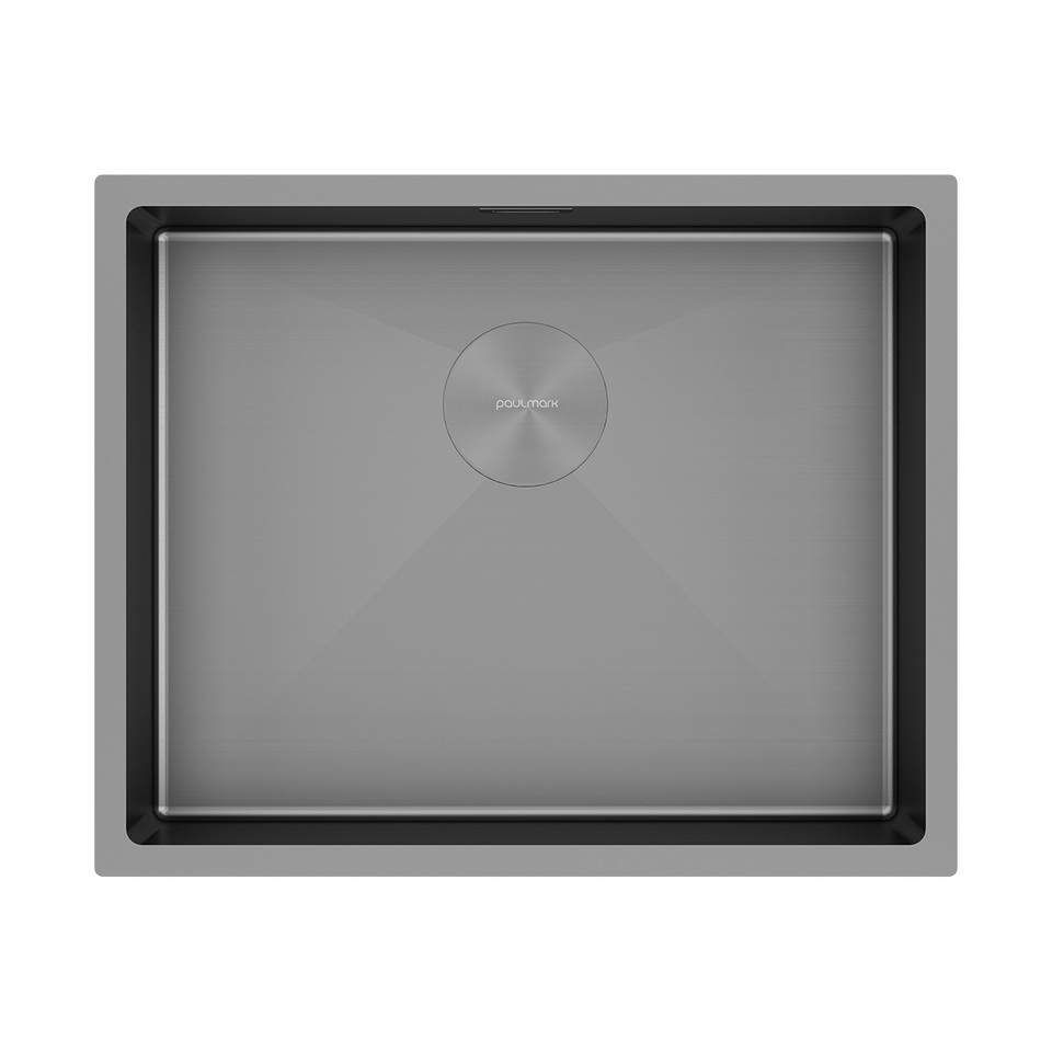 Фото Металлическая мойка Paulmark NEXT 54 UNI PM215444-MG Матовый серый MG