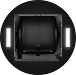 Превью картинка Цилиндрическая вытяжка Weissgauff Tubus 1400 Black Edition #17