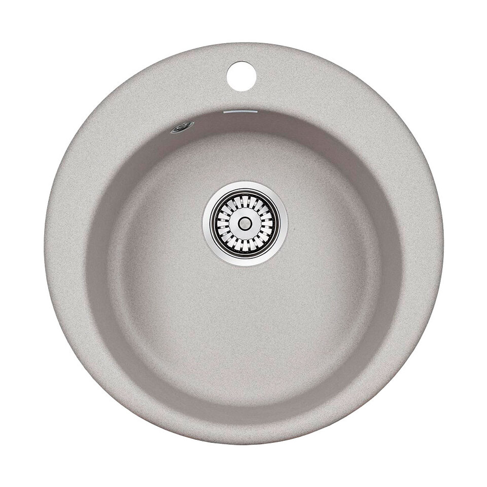 Фото Кварцевая мойка Paulmark GELEGEN 50 PM404800-GR Серый GR