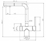 Превью картинка Смеситель для кухни Paulmark SERPENTINE Se213222-BR Бронза BR #20