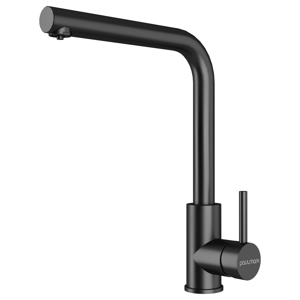 Фото Смеситель для кухни Paulmark TWIN Tw213622-GM Вороненая сталь GM