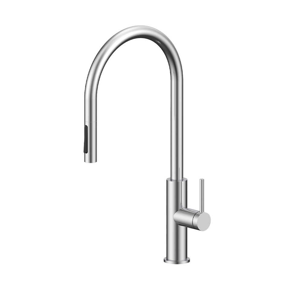 Фото Смеситель для кухни Paulmark SENSO Se215180-BS Брашированная сталь