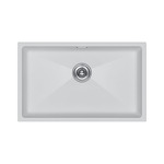 Превью картинка Гранитная мойка Paulmark LUMI 74 UNI LU74-WH Белый матовый WH #1