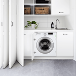 Превью картинка Машина стиральная встраиваемая Maunfeld MBWM148S #7