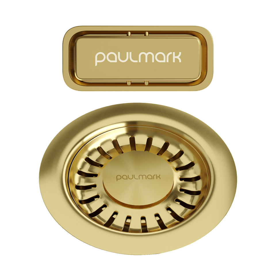Фото Перелив для мойки Paulmark PM6024 PM6024-LG Светлое золото