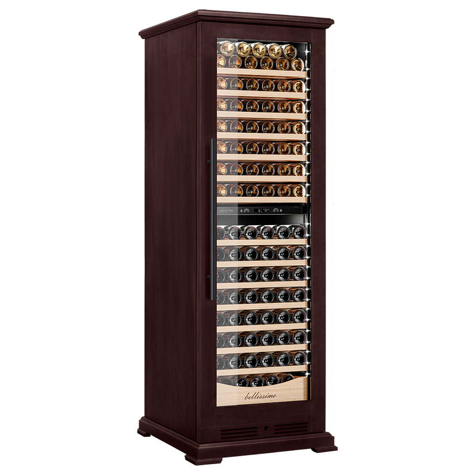 Фото Шкаф винный  Meyvel Винный холодильник (шкаф) компрессорный MEYVEL MV163PRO-KBT2 (Спелая вишня)