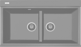 Картинка Rivelato FONDE 8638-2 2-чаш 860*510 Titanio