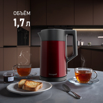 Превью картинка Чайник Weissgauff WK 1510 Rosso BodyCool #2
