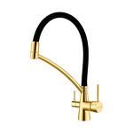 Превью картинка Смеситель для кухни Paulmark SIЕGEN Si213111-BG Брашированное золото BG #2