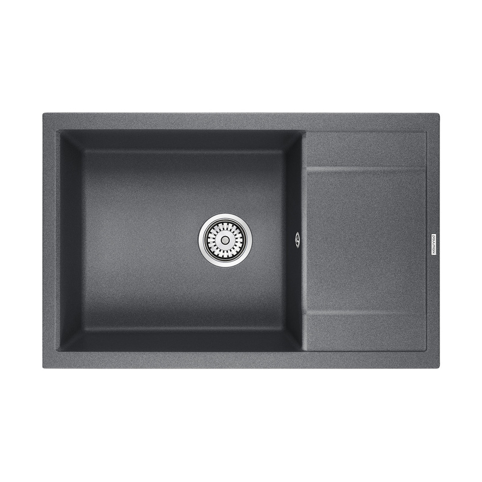 Фото Кварцевая мойка Paulmark FLUGEN 60 PM317850-DG Графит DG