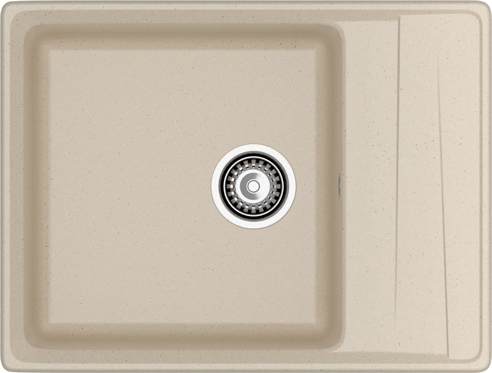 Фото Мраморная мойка GranFest LEVEL 660L Кашемир