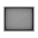 Превью картинка Металлическая мойка Paulmark NEXT-SKEW 54 UNI PM885444-MG Матовый серый MG #1