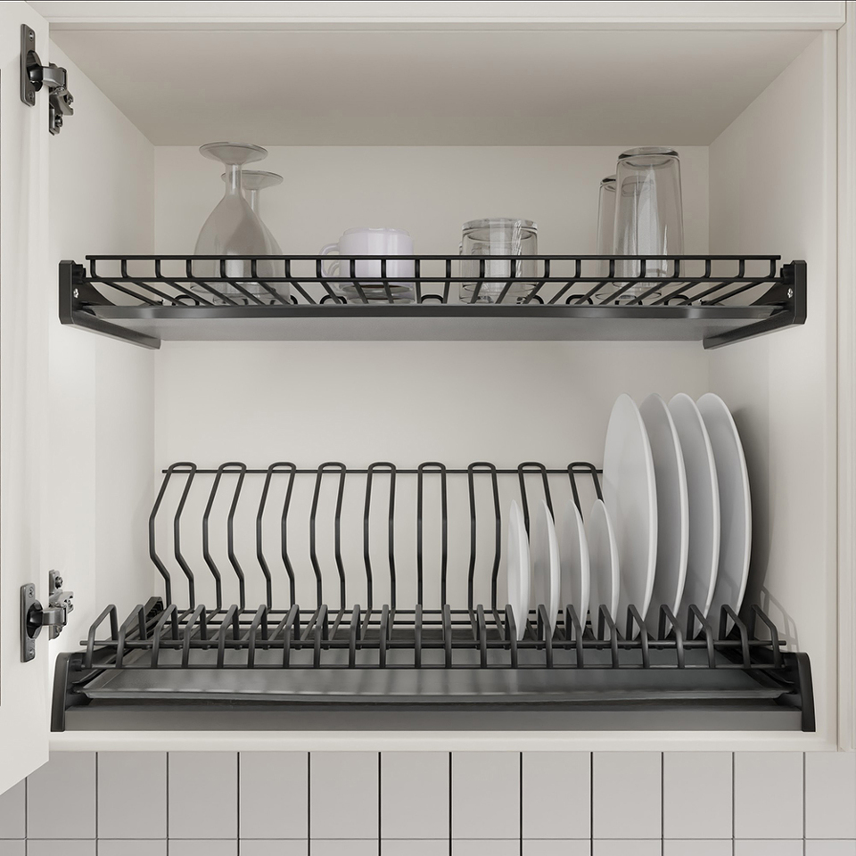 Фото Duslar Сушка ARID в верхнюю секцию, распашной фасад 900 мм, антрацит