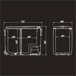 Превью картинка Холодильник Холодильник автомобильный Meyvel AF-SD60 #3