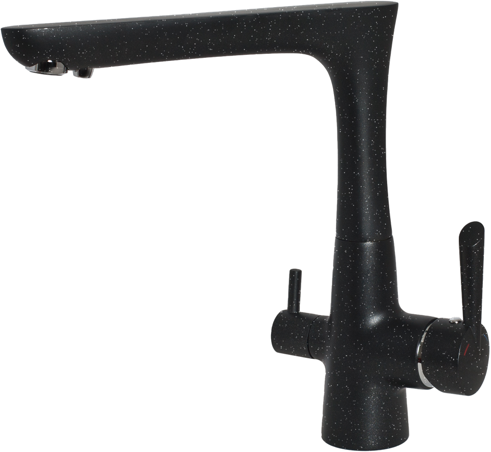 Фото Смеситель для кухни GranFest 3223 Черный