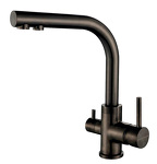 Превью картинка Смеситель для кухни Paulmark ESSEN Es213011 Es213011-GM Вороненая сталь GM #2
