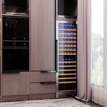 Превью картинка Шкаф винный встраиваемый Meyvel Винный холодильник (шкаф) компрессорный MEYVEL MV163-KST2 #8