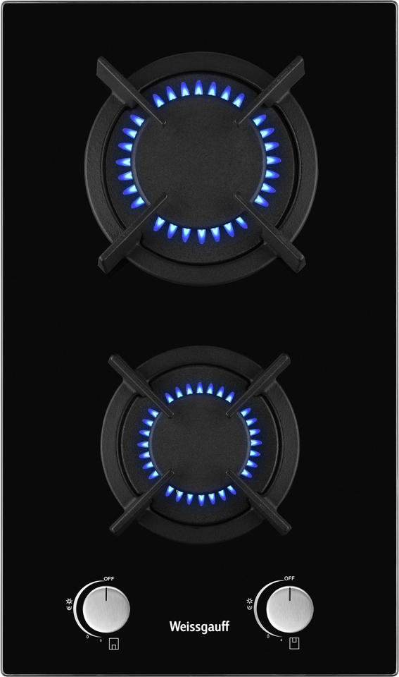 Фото Газовая варочная панель домино Weissgauff HGG 320 BGR