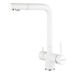 Превью картинка Смеситель для кухни Paulmark SKALEN Sk213020-WH Белый матовый WH #2