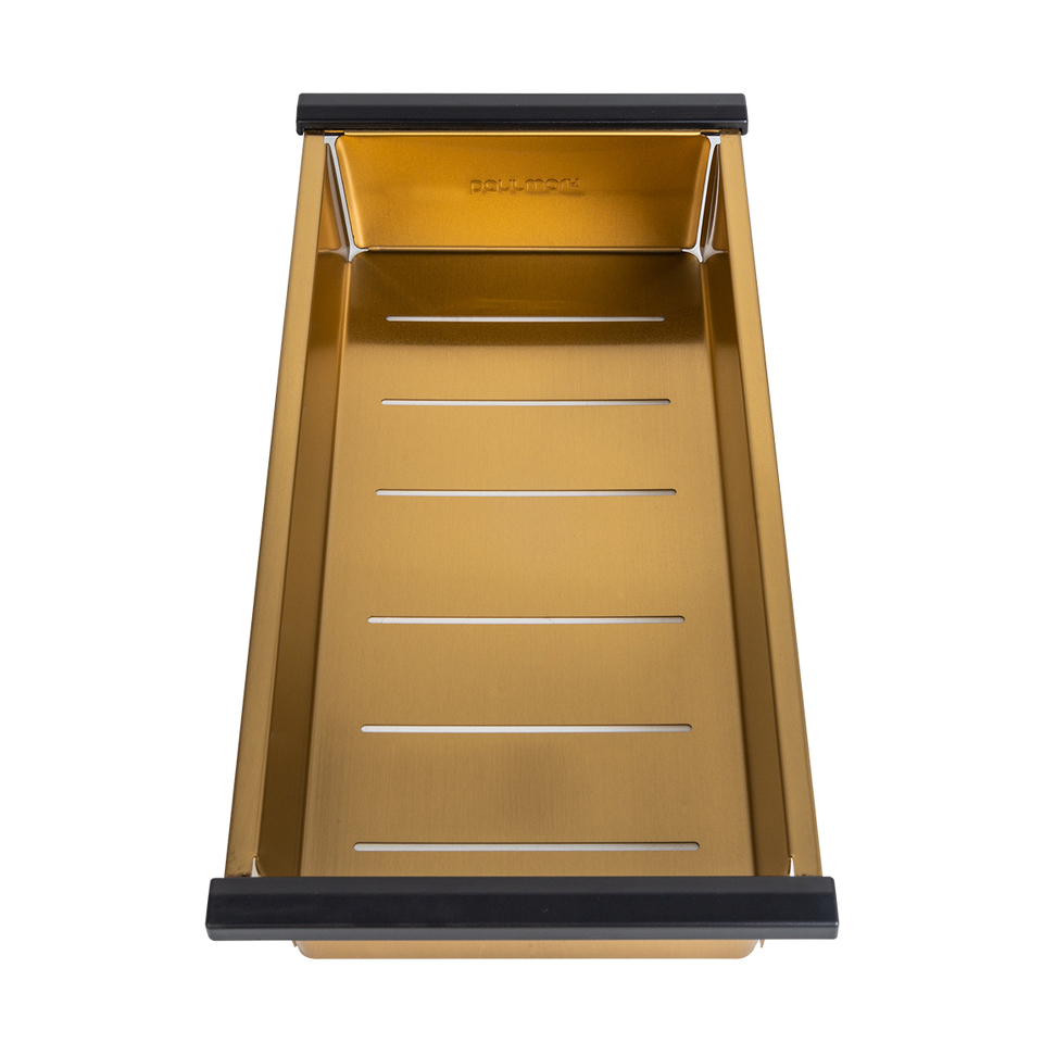 Фото Коландер Paulmark ADVANCE A430 A430-BG Брашированное золото BG